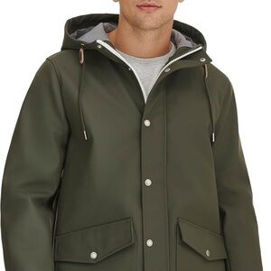 Levi's Men's Rubberized Rain Parka Jacket